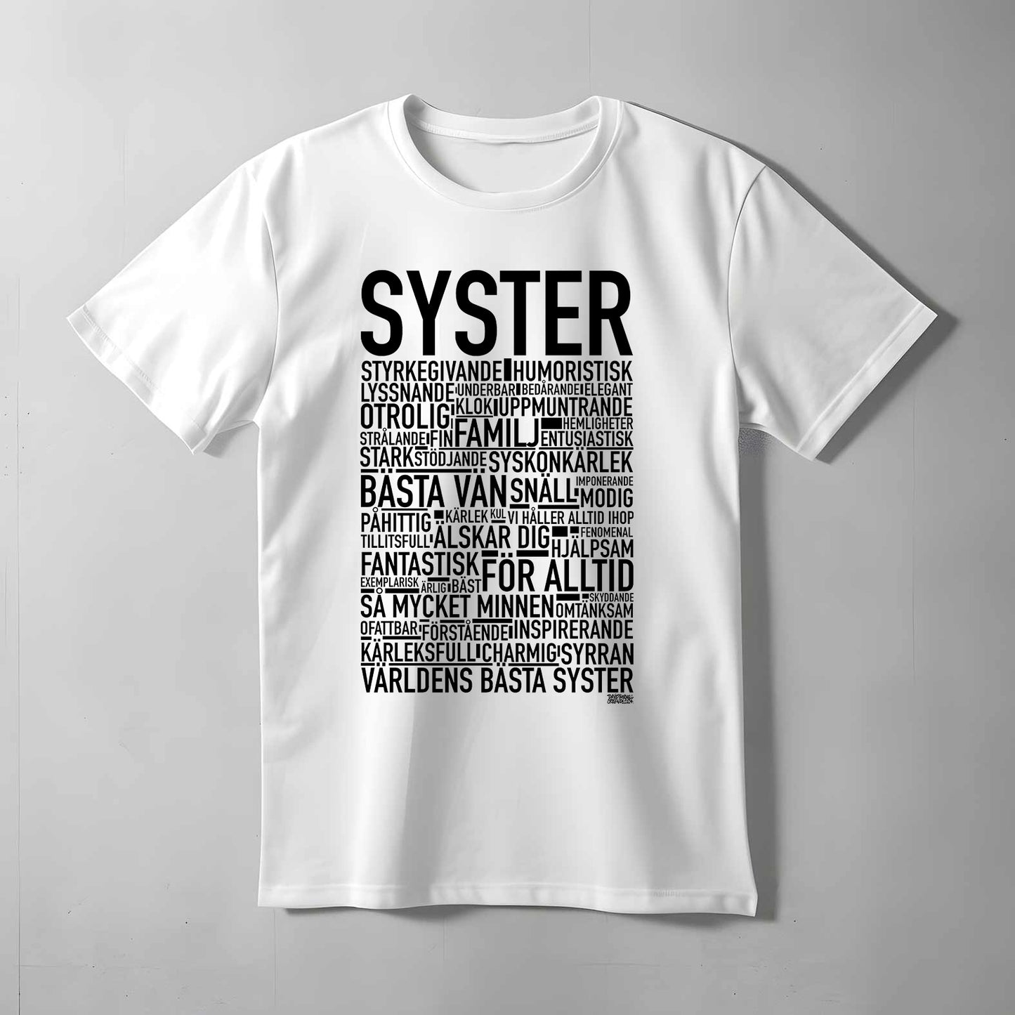 Syster 2024 Text T-shirt