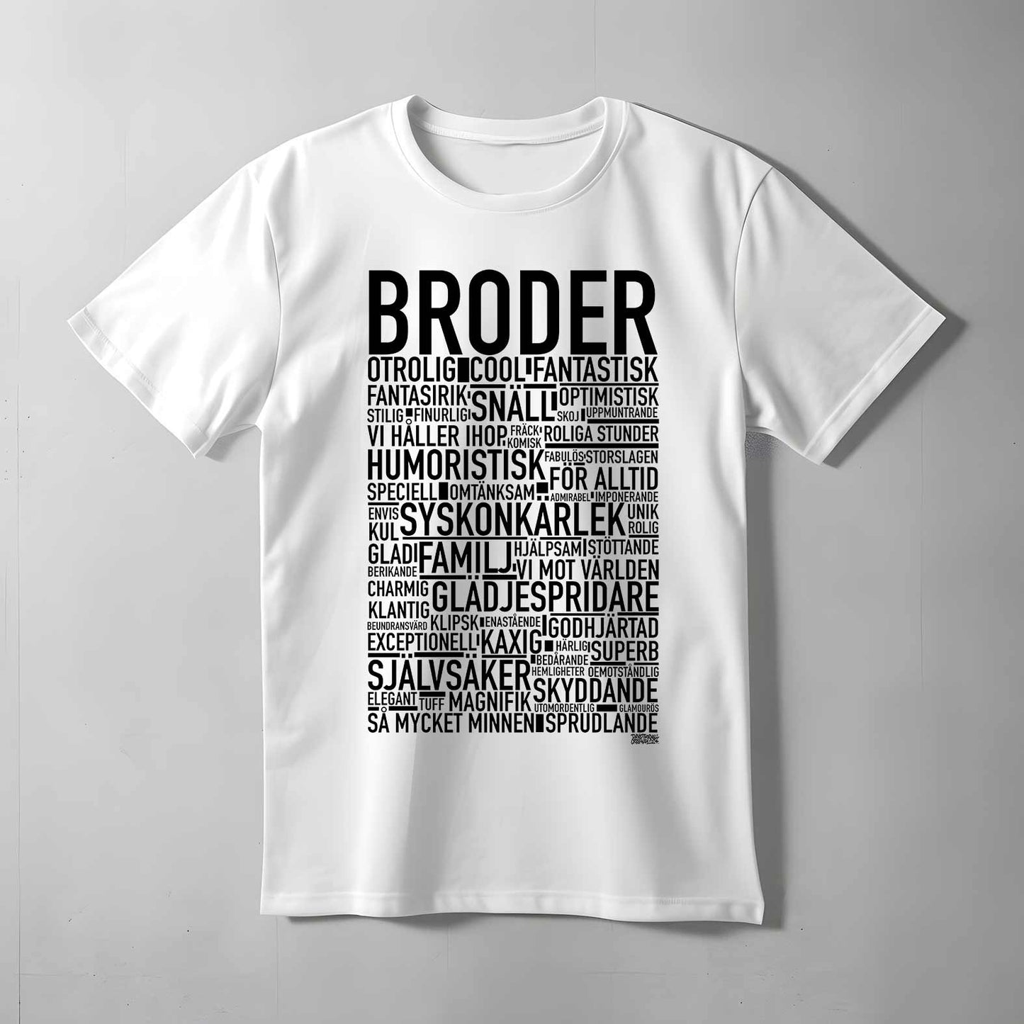 Broder 2024 Text T-shirt