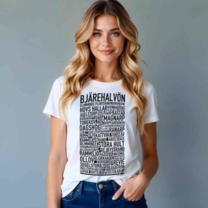 Bjärehalvön Text T-shirt