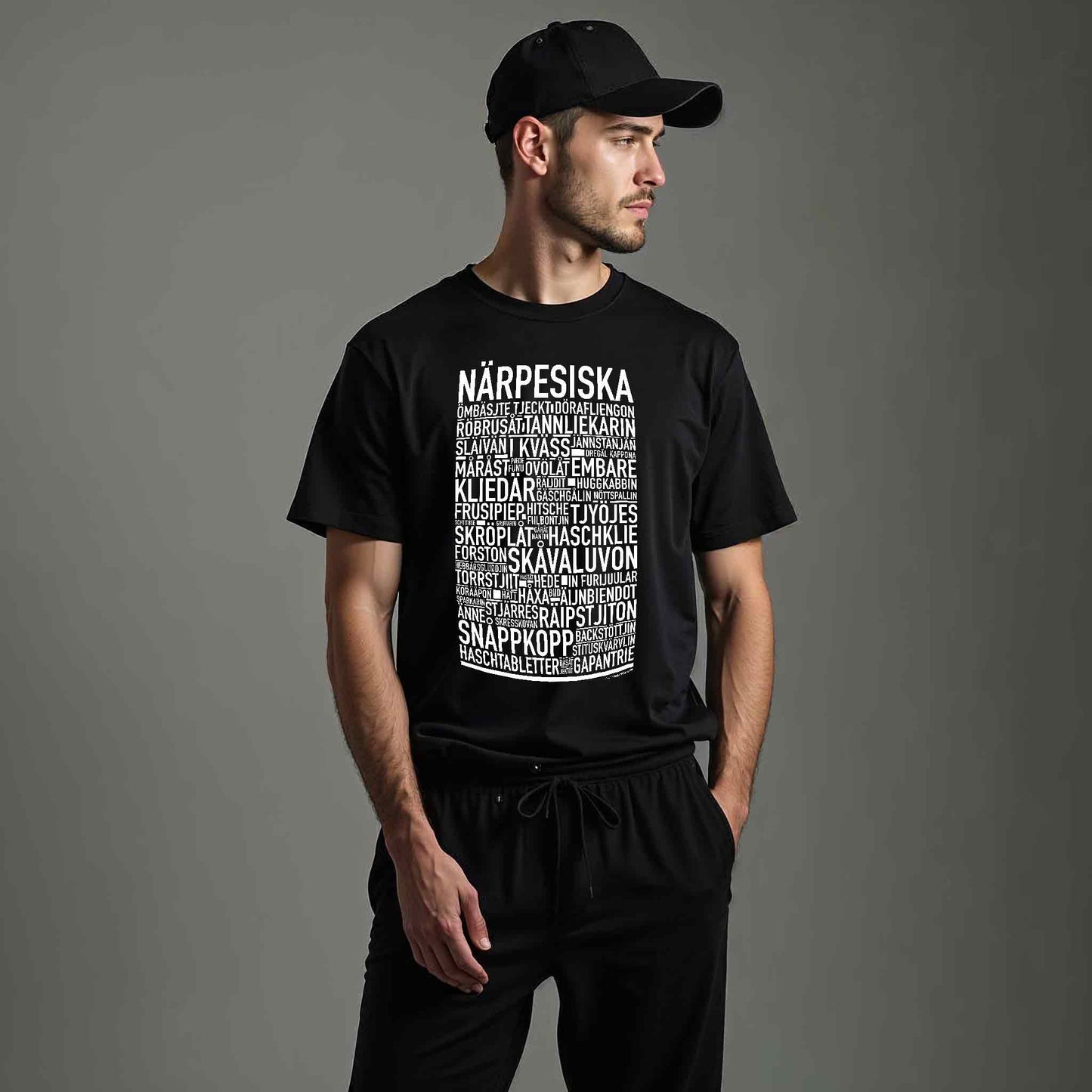 Närpesiska Dialekt Text T-shirt