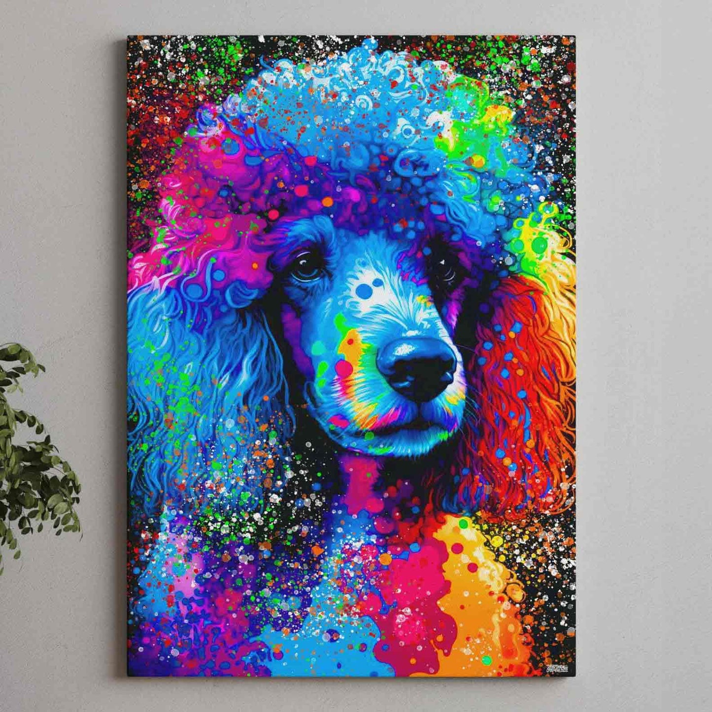 Pudel Canvas