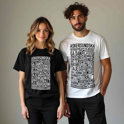 Askersundska Dialekt Text T-shirt