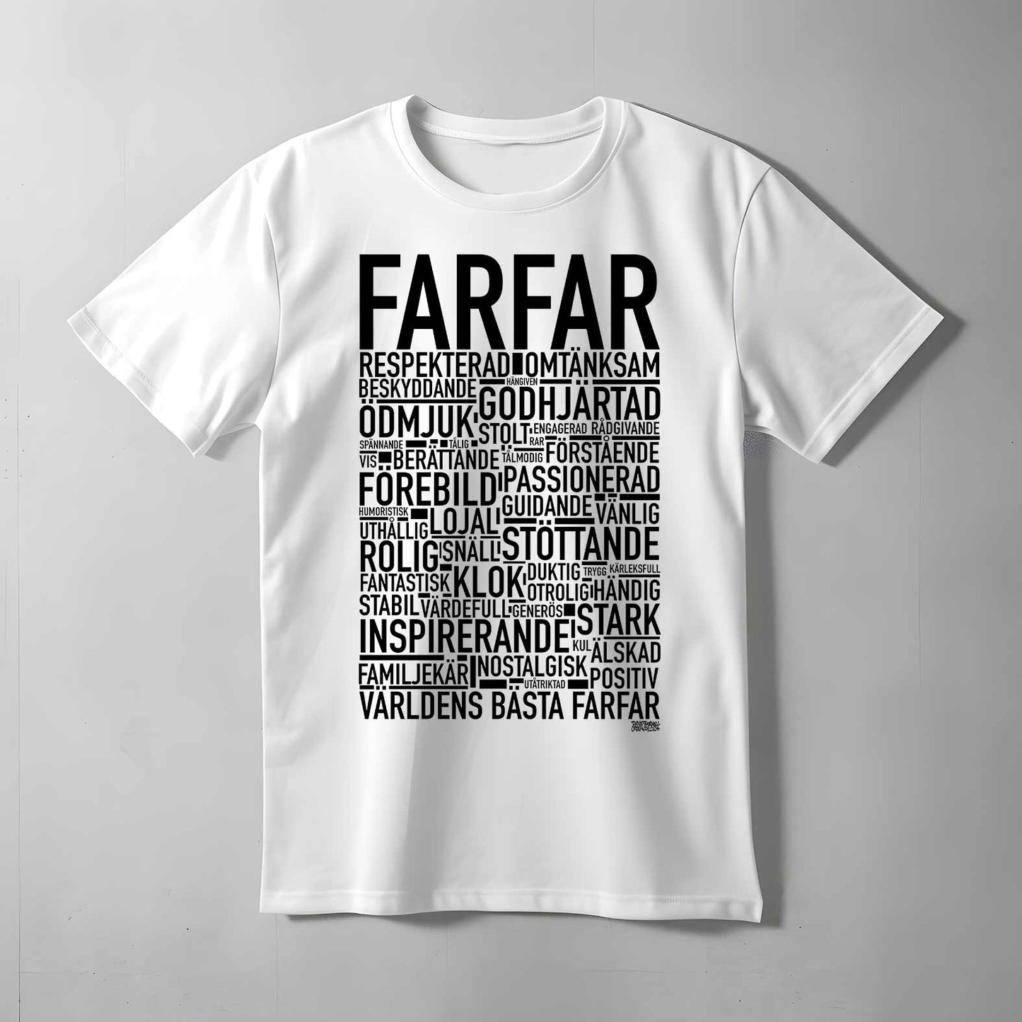 Farfar 2024 Text T-shirt