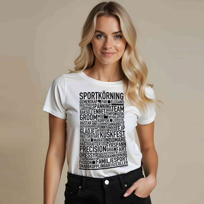 Sportkörning Text T-shirt