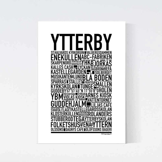 Ytterby Text Poster