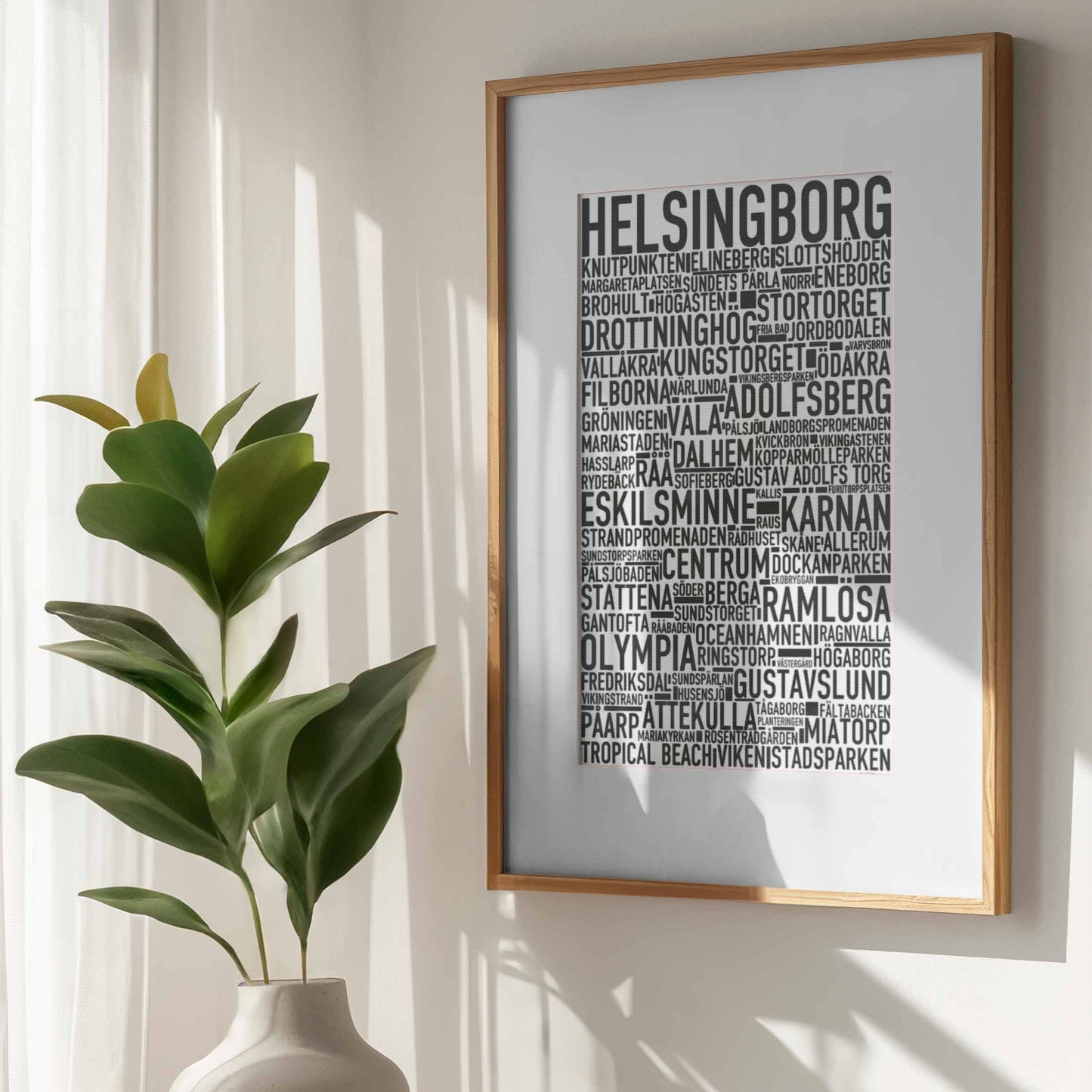 Helsingborg 2025 Text Poster