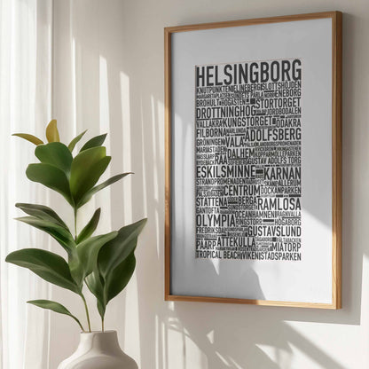 Helsingborg 2025 Text Poster