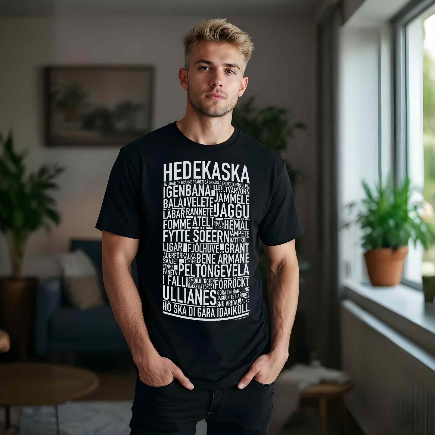 Hedekaska Dialekt Text T-shirt