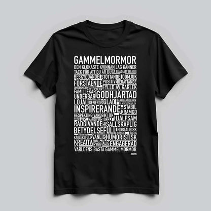 Gammelmormor 2024 Text T-shirt