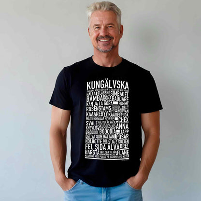 Kungälvska Dialekt Text T-shirt