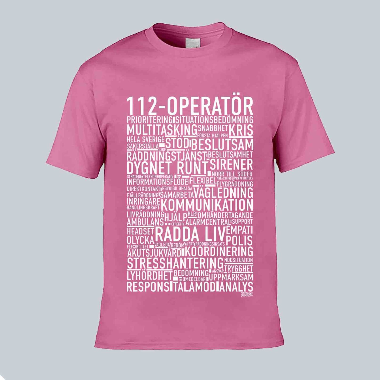 112-Operatör Text T-shirt