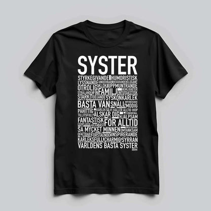 Syster 2024 Text T-shirt