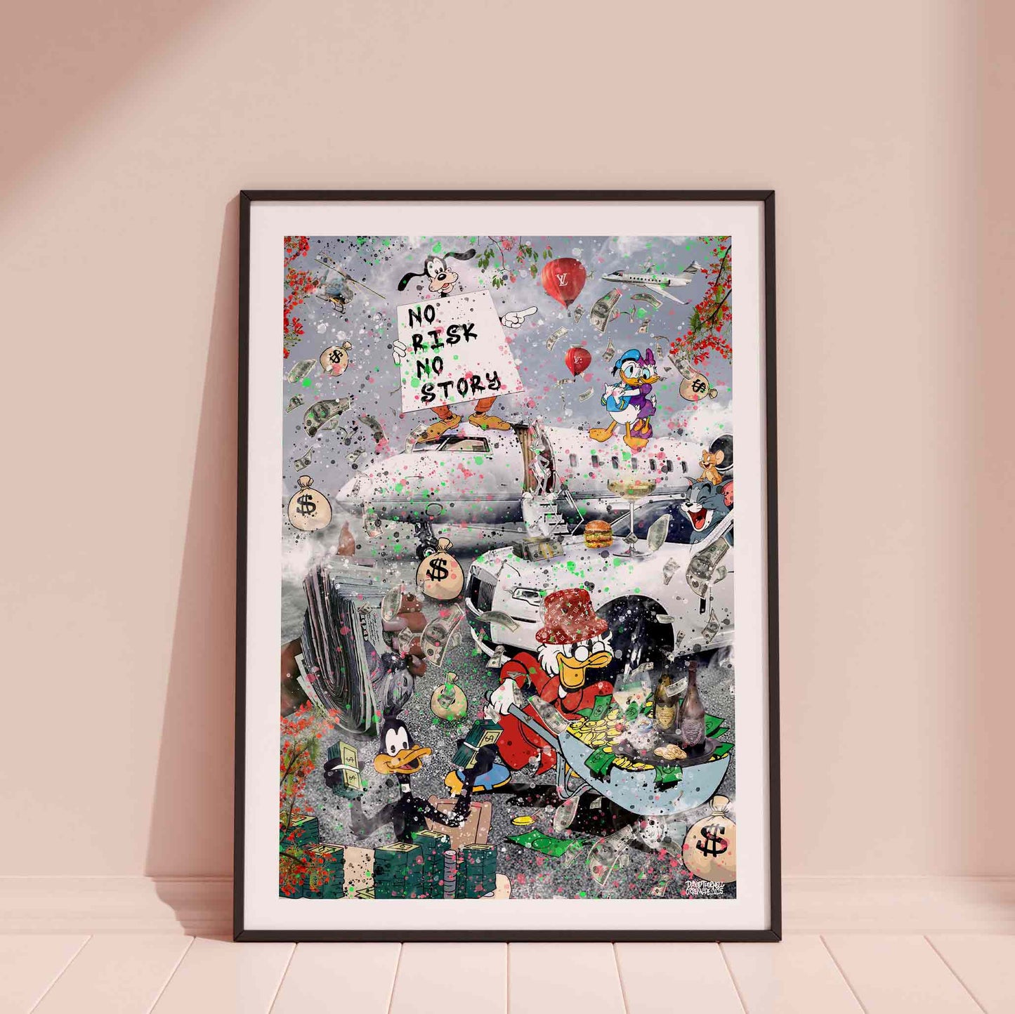 No Risk No Story Poster