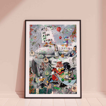 No Risk No Story Poster