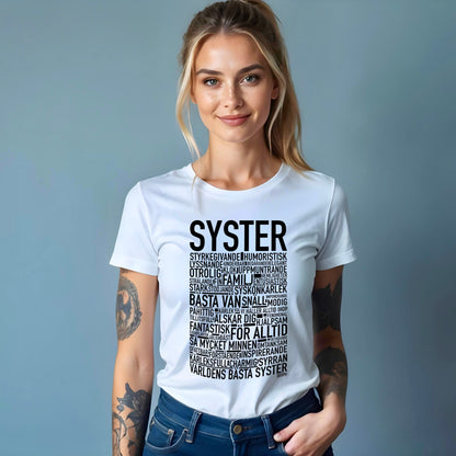 Syster 2024 Text T-shirt