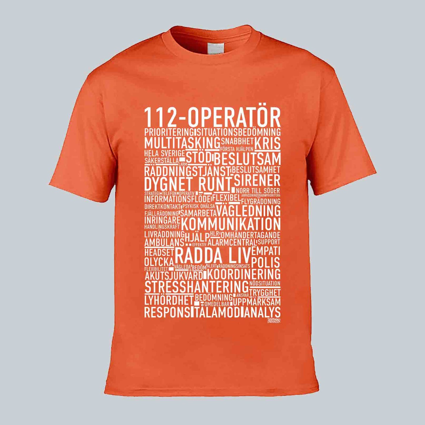 112-Operatör Text T-shirt
