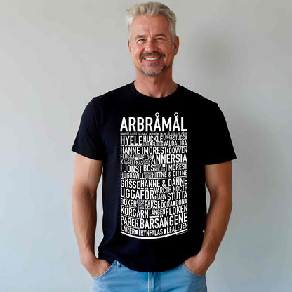 Arbråmål Dialekt Text T-shirt