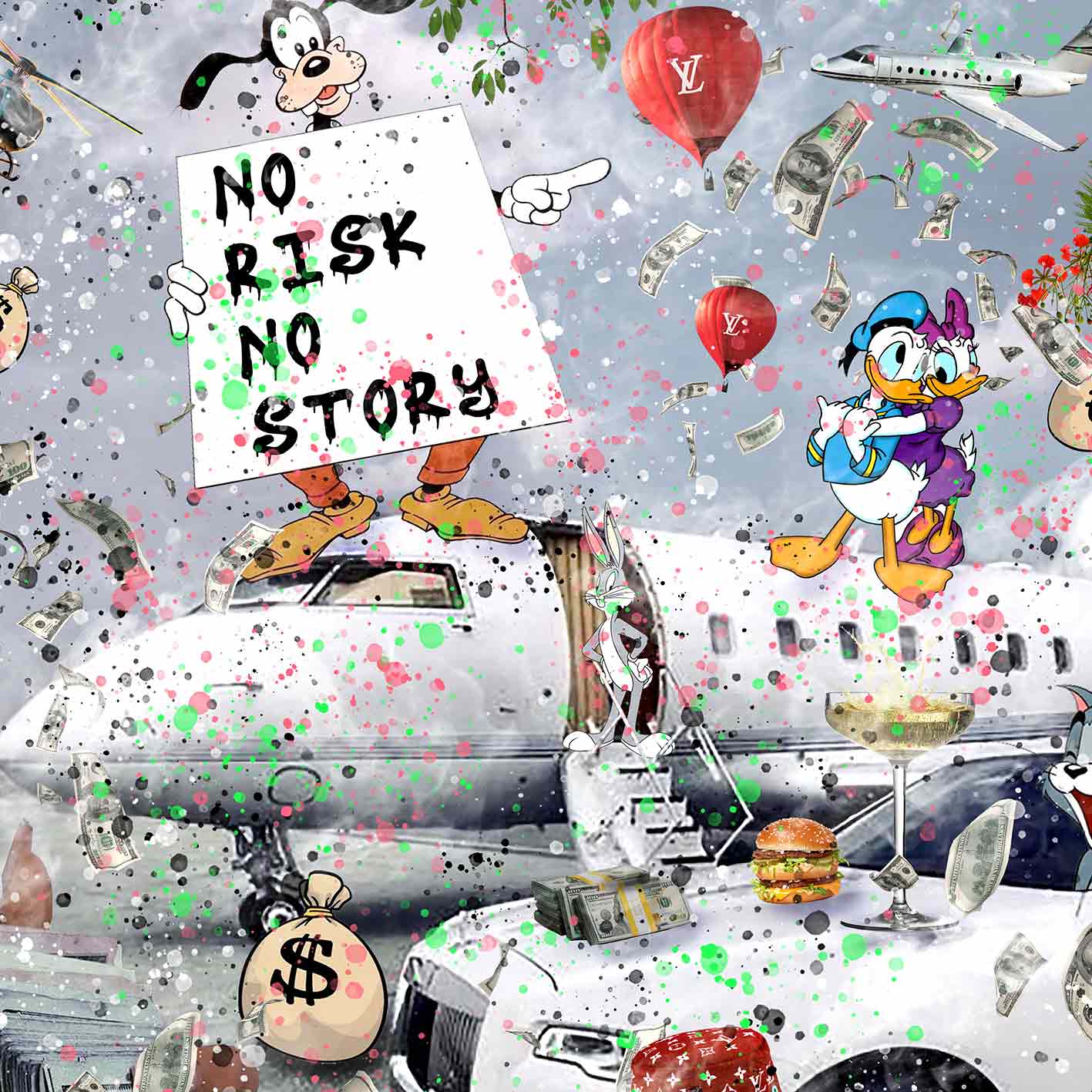 No Risk No Story Poster