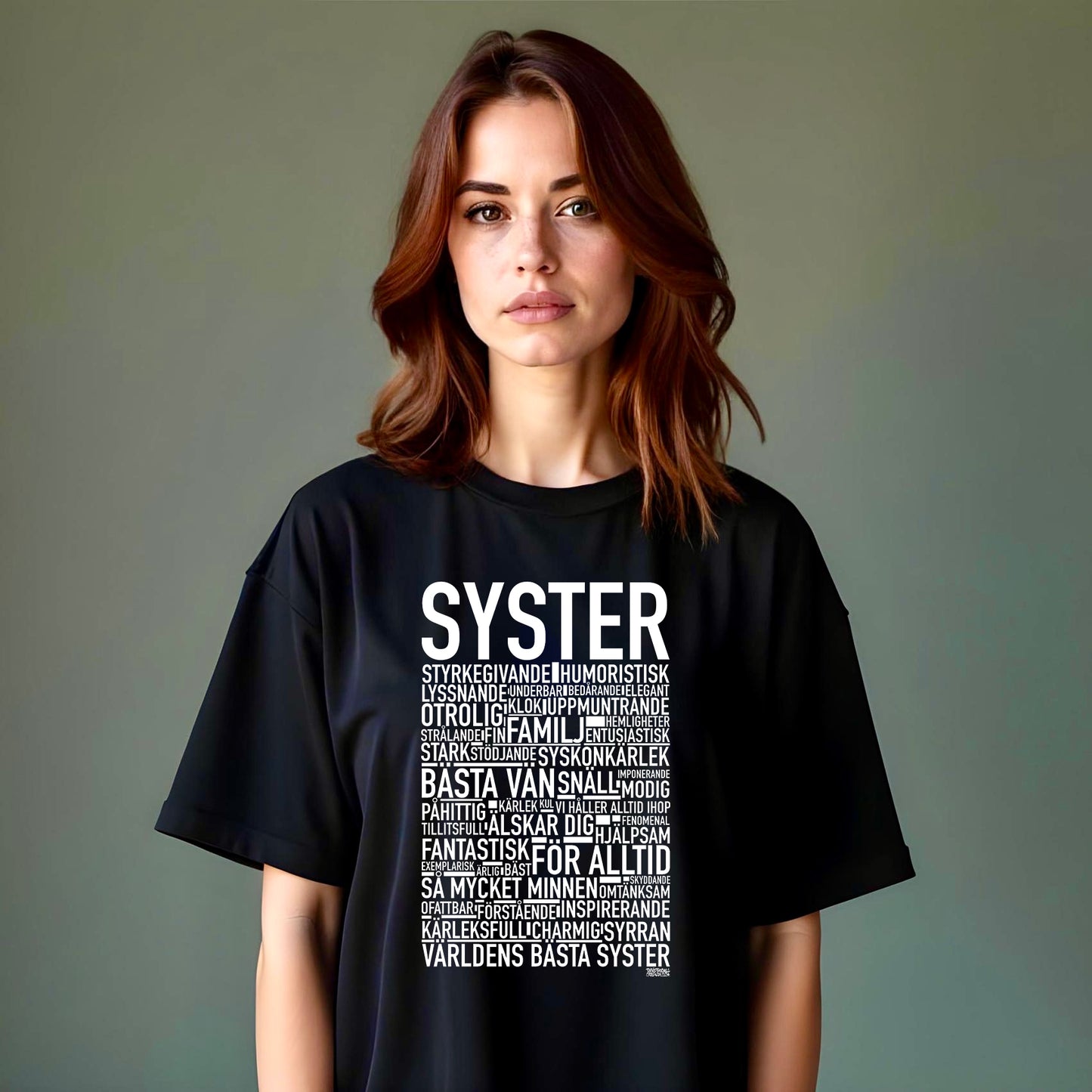 Syster 2024 Text T-shirt