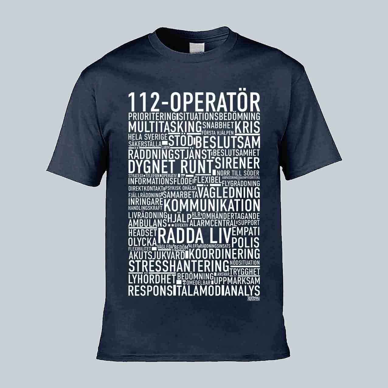 112-Operatör Text T-shirt