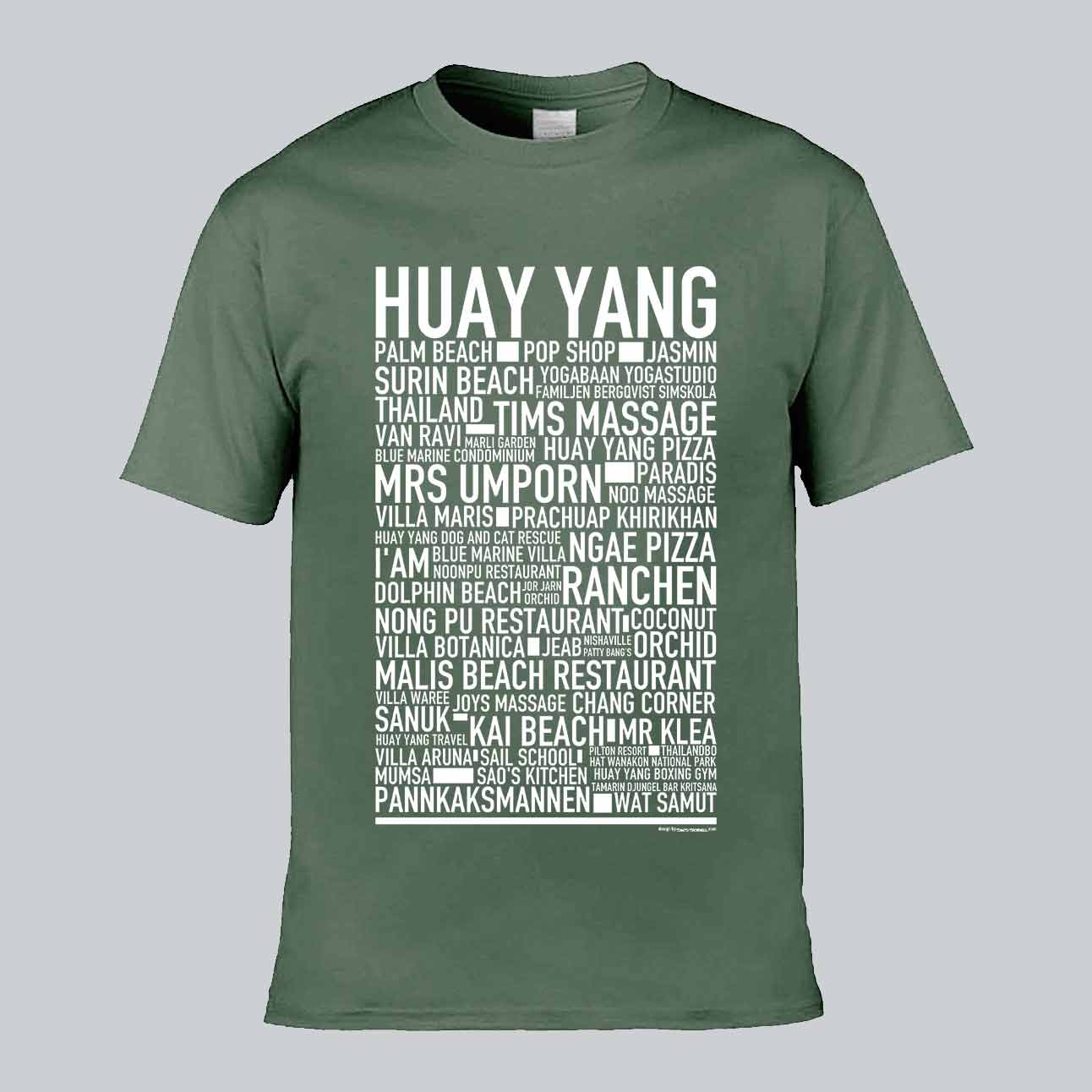 Huay Yang Text T-shirt