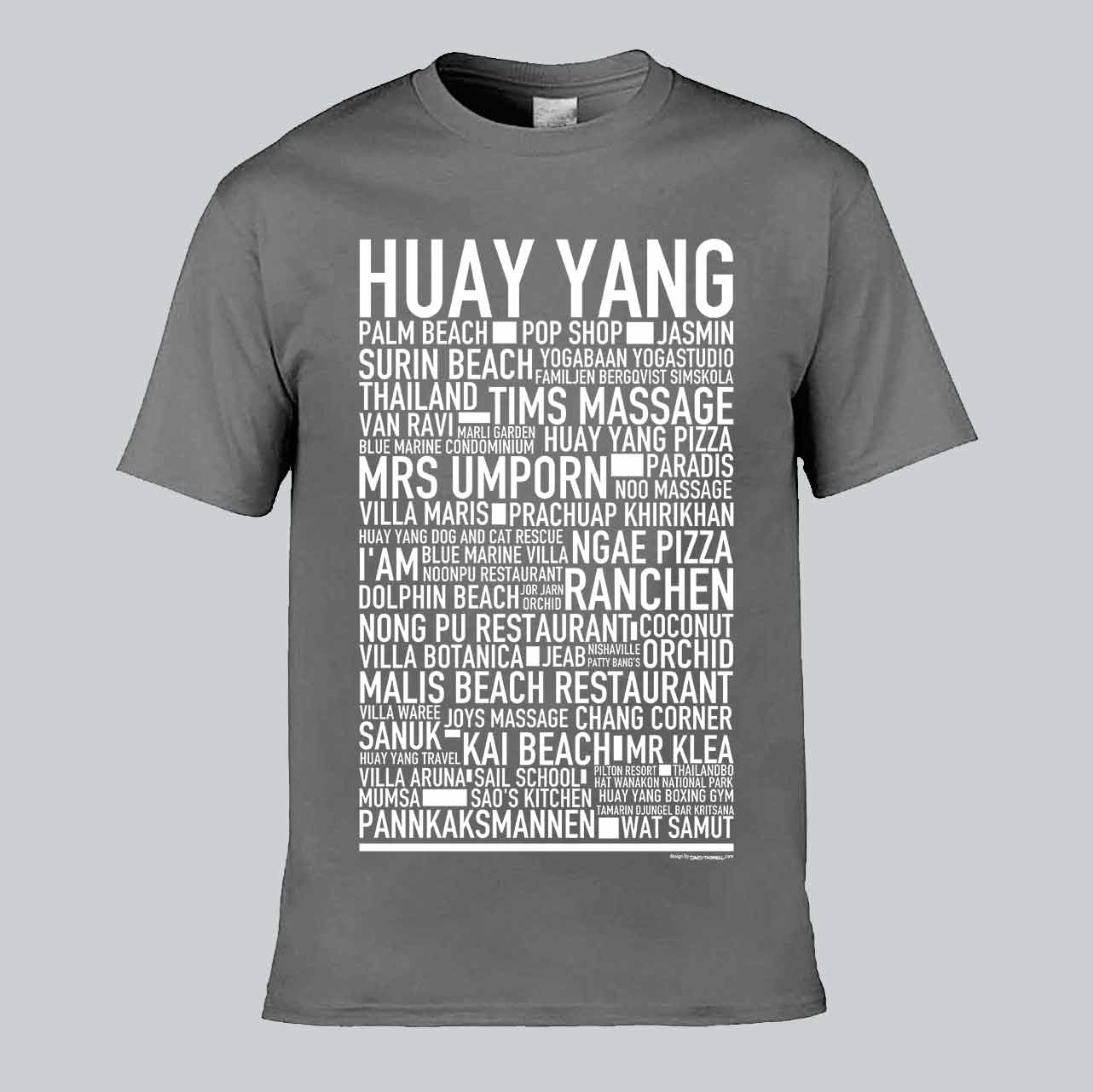 Huay Yang Text T-shirt