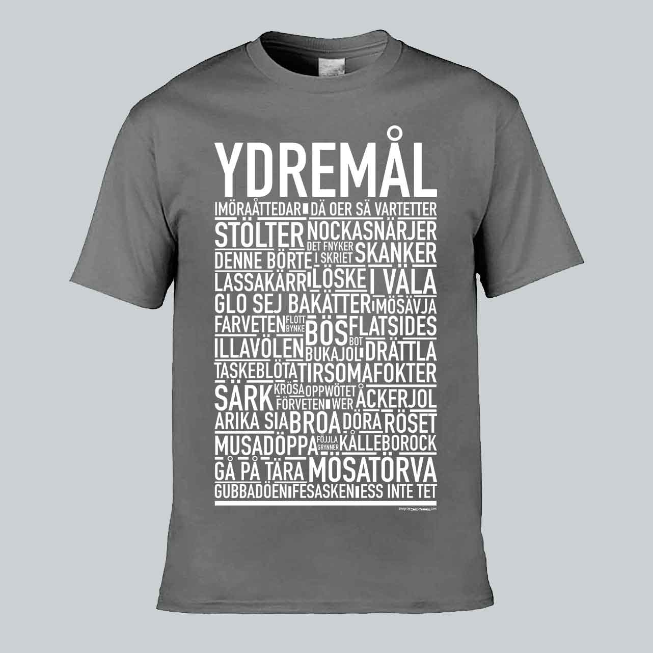 Ydremål Dialekt Text T-shirt