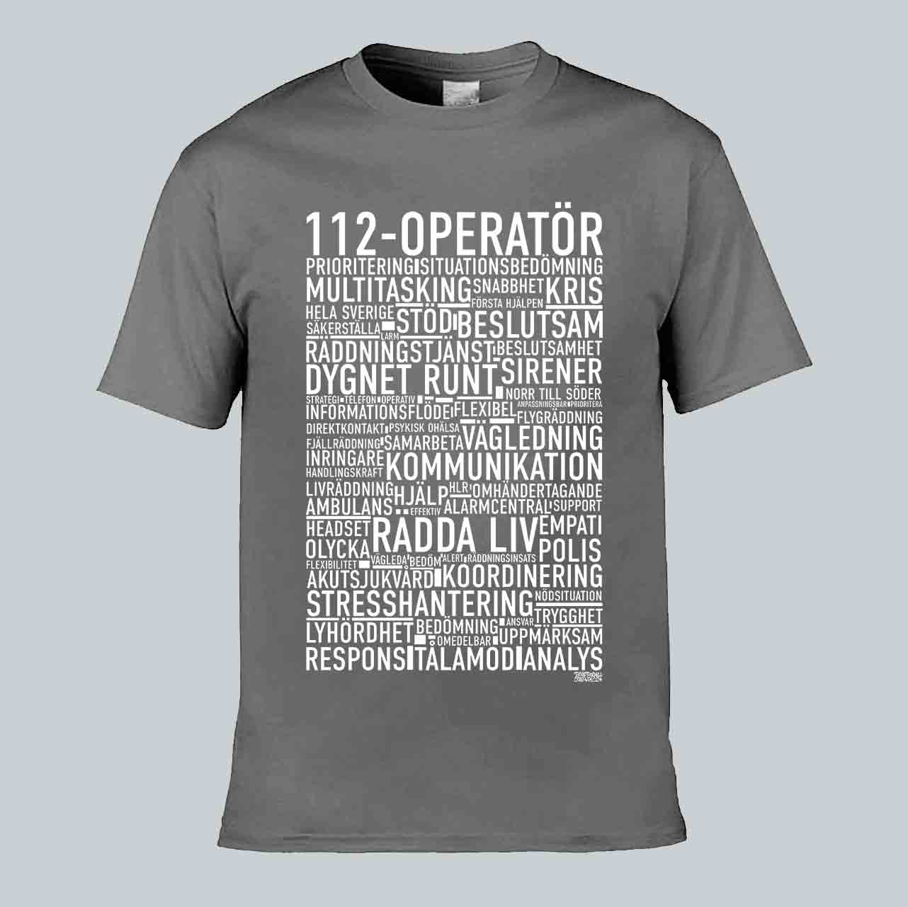 112-Operatör Text T-shirt