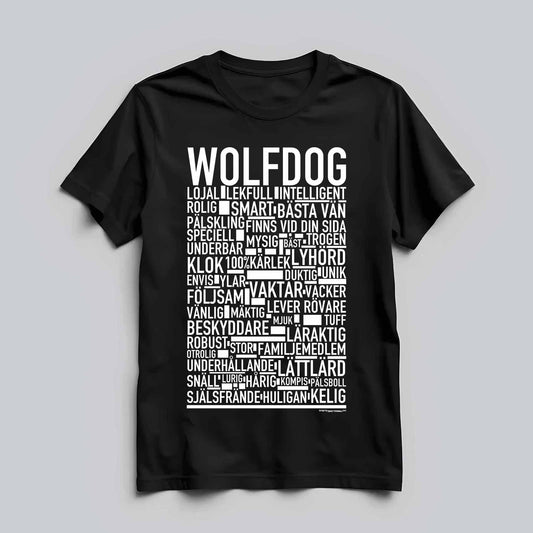 Wolfdog Text T-shirt