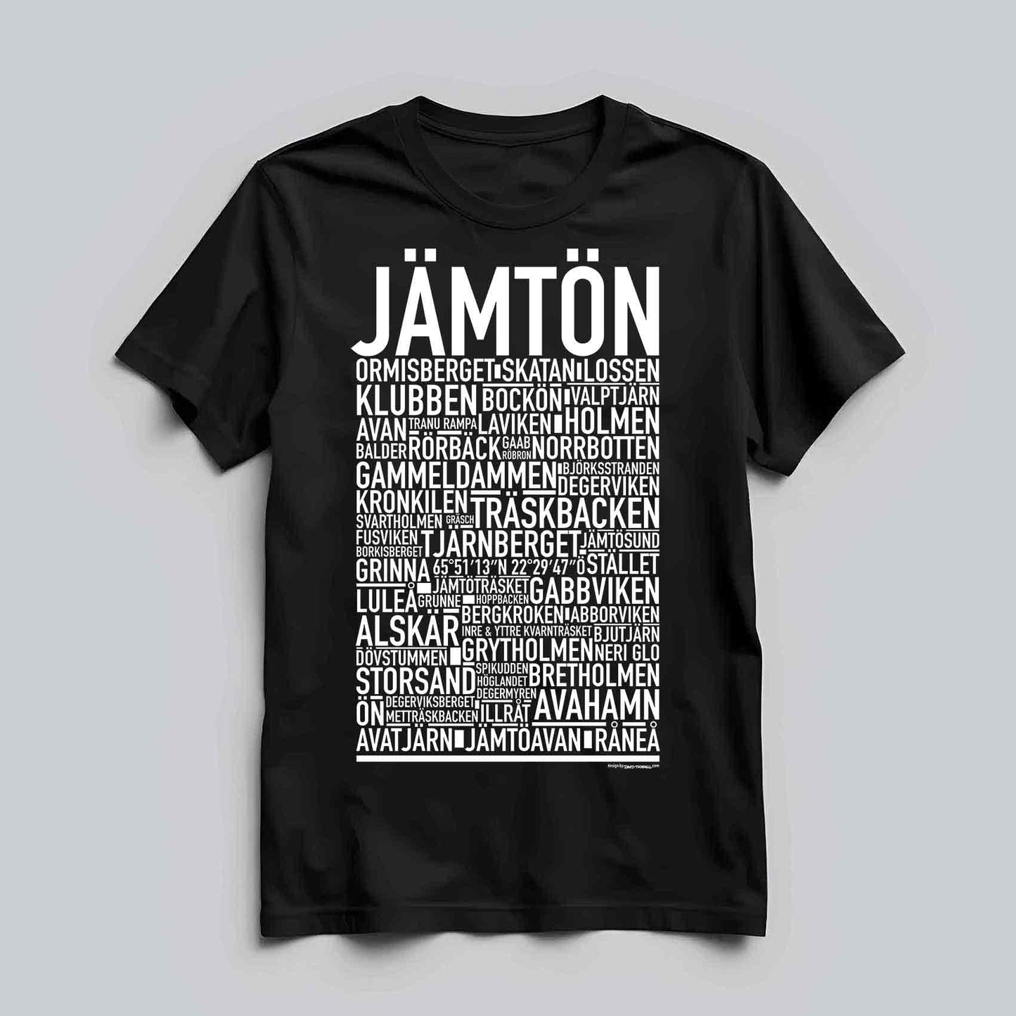Jämtön Text T-Shirt