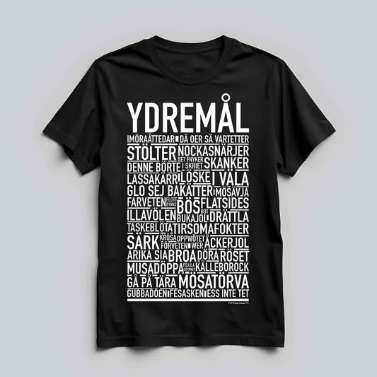 Ydremål Dialekt Text T-shirt