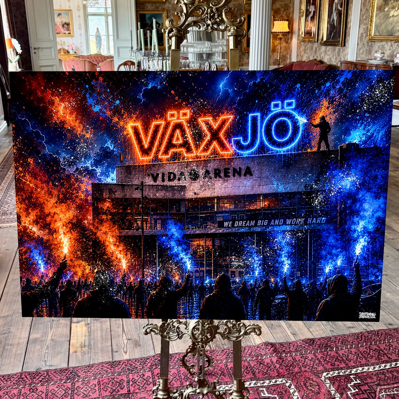 Växjö Vida Arena Canvas