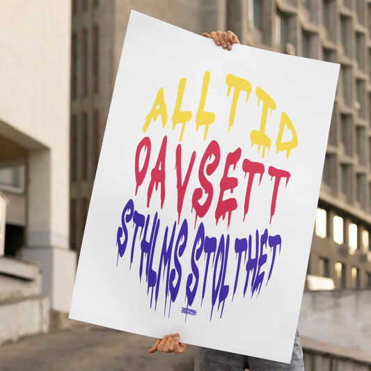 Stockholms Stolthet Poster