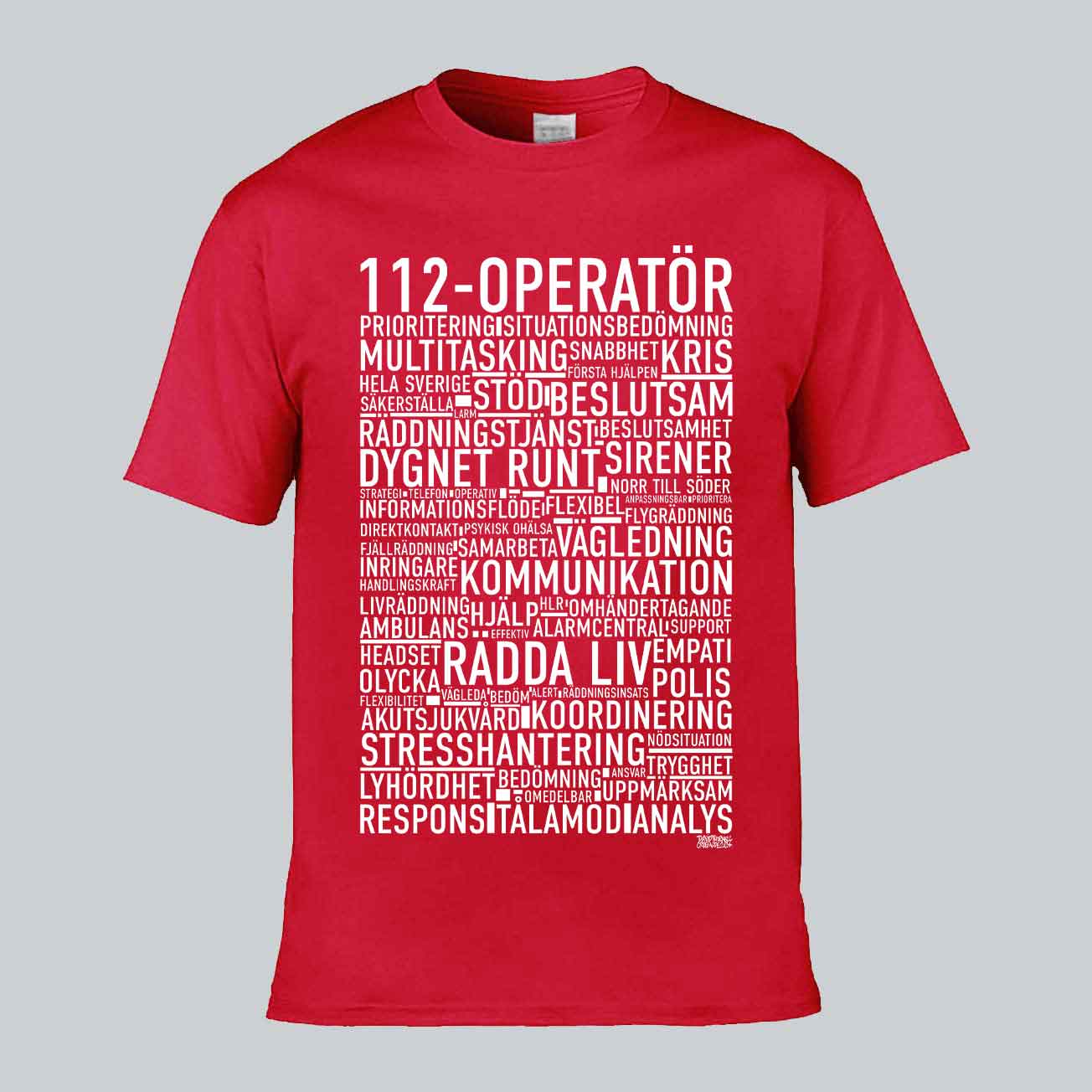 112-Operatör Text T-shirt