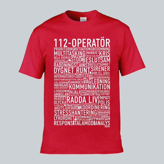 112-Operatör Text T-shirt
