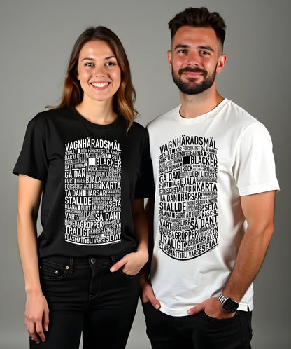 Vagnhäradsmål Dialekt Text T-shirt