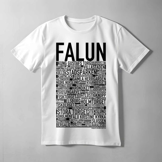 Falun Text T-Shirt