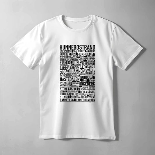 Hunnebostrand Text T-Shirt