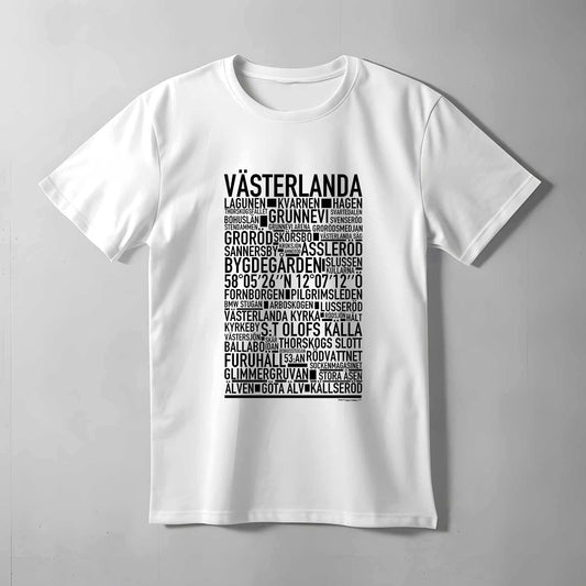 Västerlanda Text T-Shirt