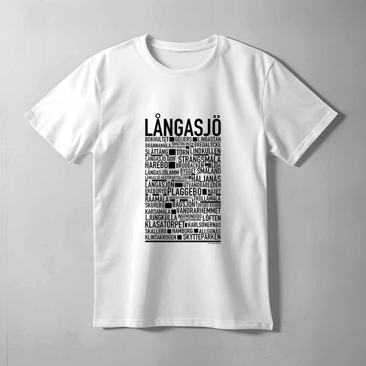 Långasjö Text T-Shirt