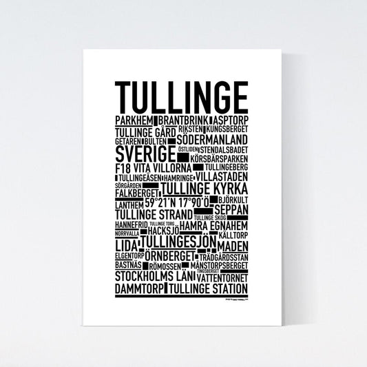 Tullinge Text Poster