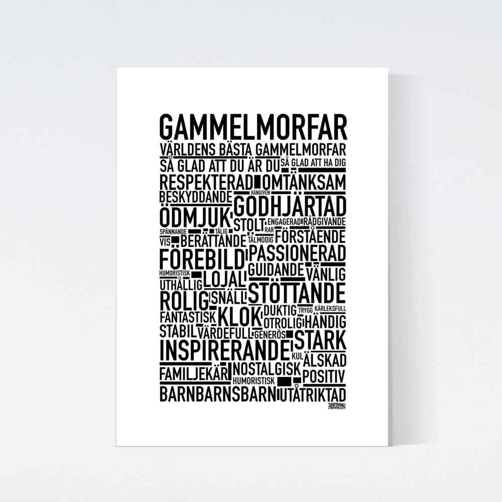 Gammelmorfar 2024 Text Poster