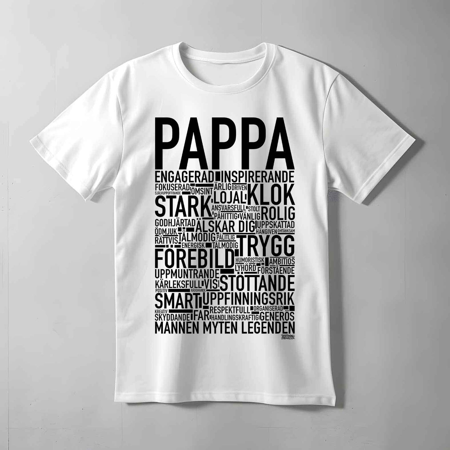 Pappa 2024 Text T-shirt