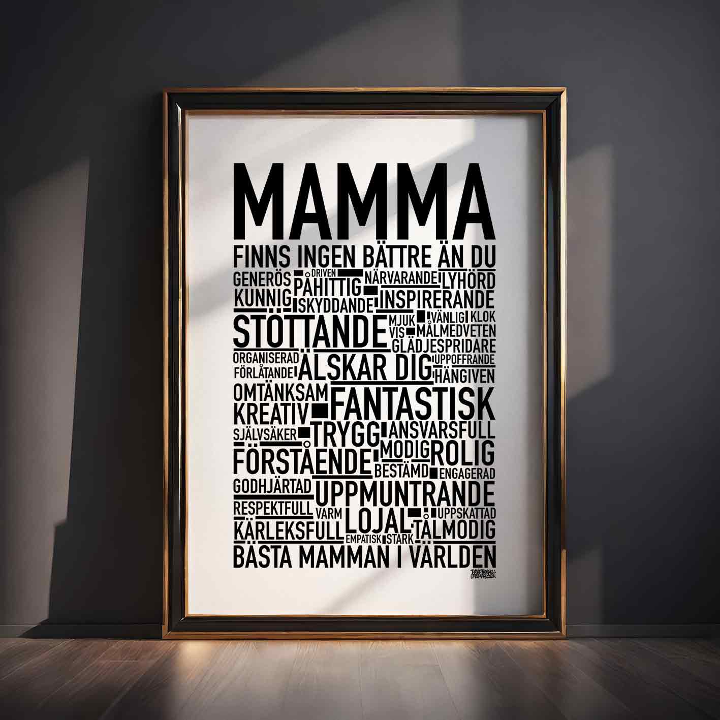 Mamma 2024 Text Poster