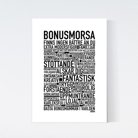 Bonusmorsa 2024 Text Poster