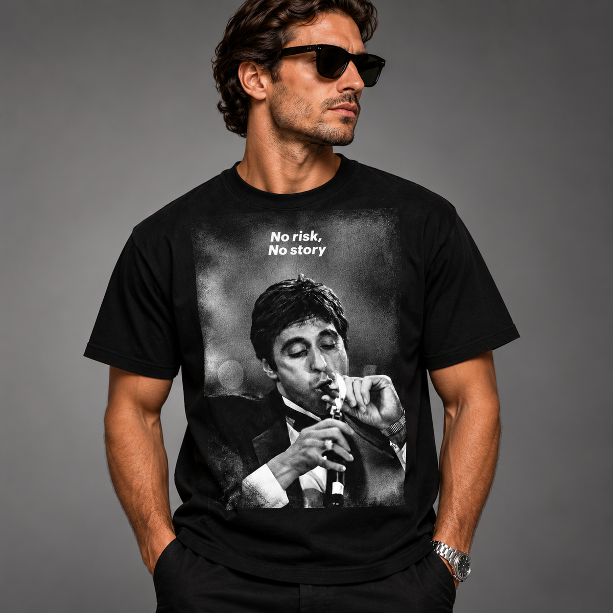 Tony Montana Risktaker T-shirt