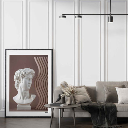 Elegant Statue Poster