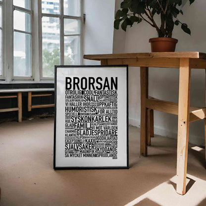 Brorsan 2024 Text Poster