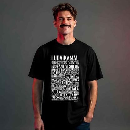 Ludvikamål Dialekt Text T-shirt