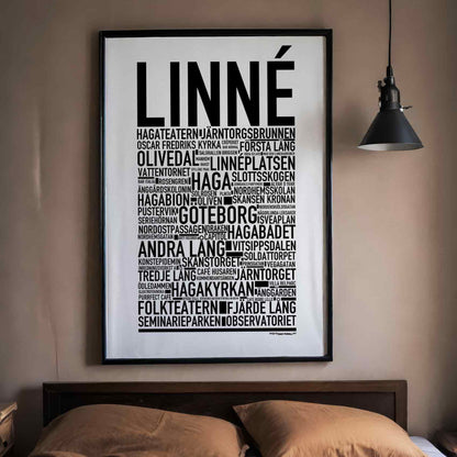 Linné Text Poster